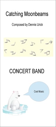Catching Moonbeams Concert Band sheet music cover Thumbnail